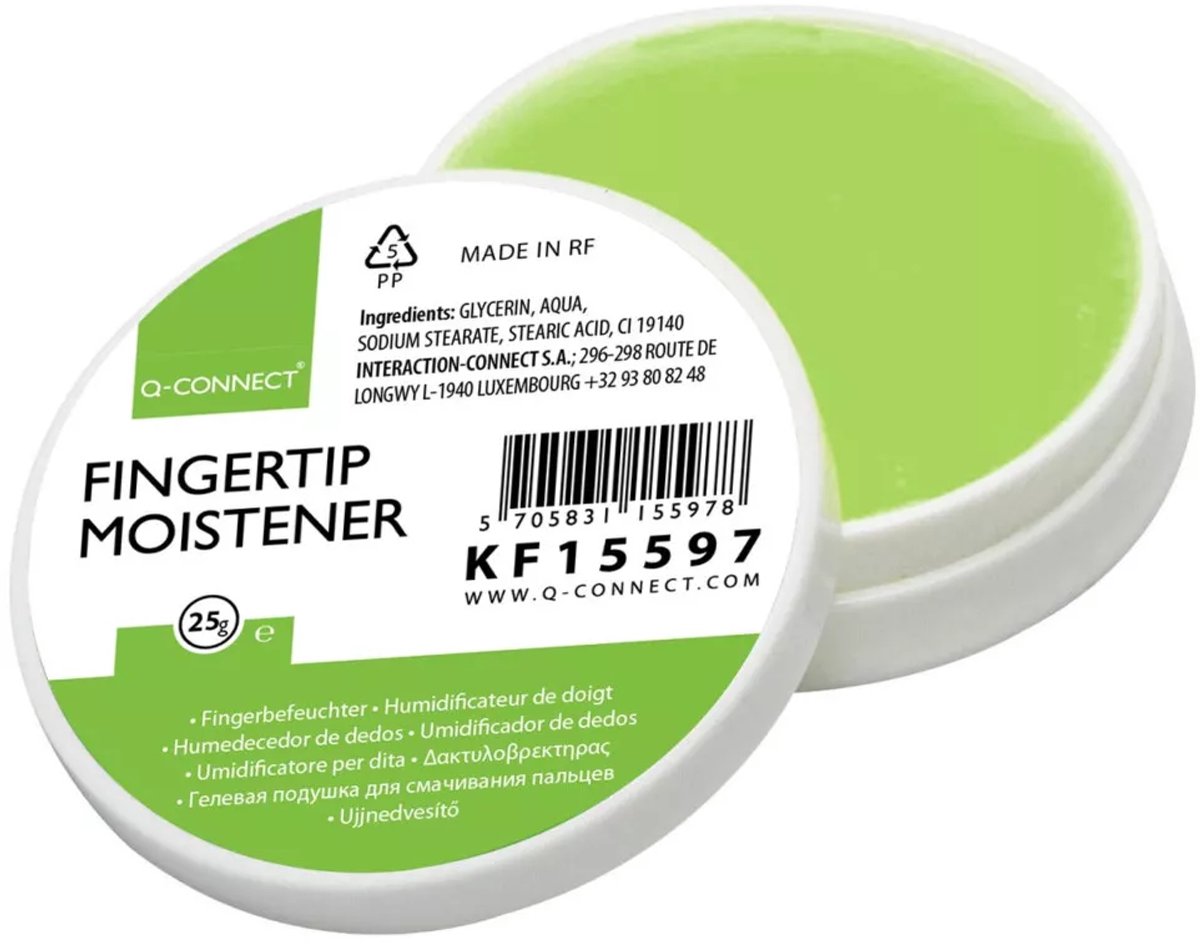 Q-CONNECT bevochtiger, 20 ml
