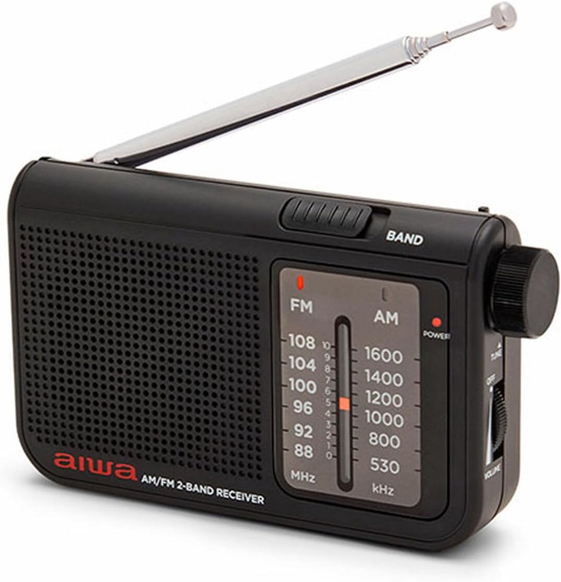 Draagbare AM/FM radio met hoge geluidskwaliteit