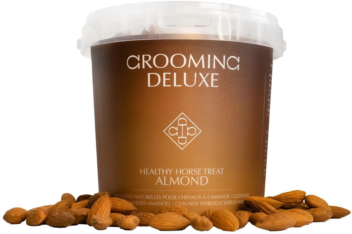 Grooming Deluxe - gezonde Paardensnoepje amandel 500g