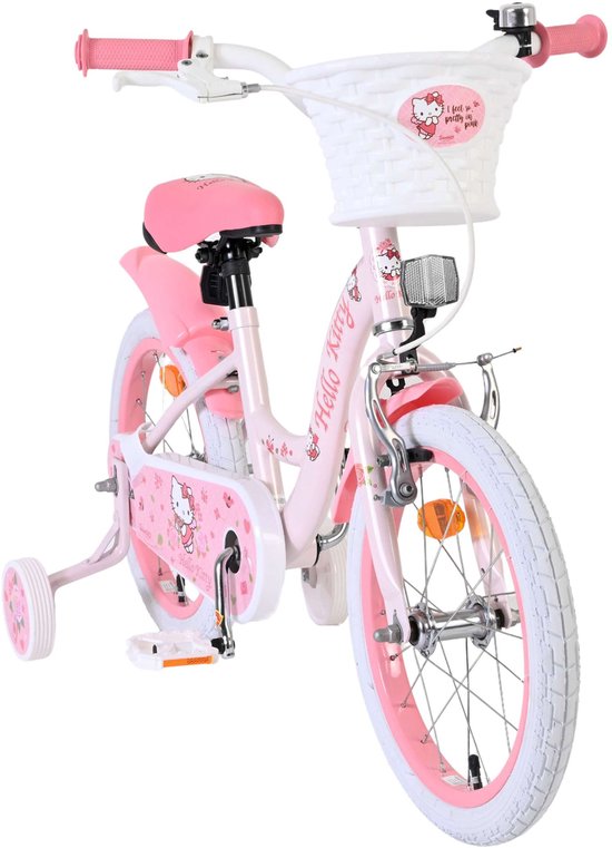 Hello Kitty Kinderfiets - Meisjes - 16 inch - Roze van Merkloos — afbeelding 3