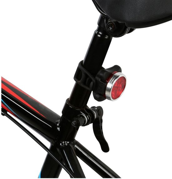 Fietsverlichting - LED Fietslamp Set - Oplaadbare fietslampjes - Voorlicht / Achterlicht - Rood en Wit - Fietslicht Koplamp - Waterbestendig - Voor Nachtelijk Fietsen, Wandelen en Noodverlichting — afbeelding 4