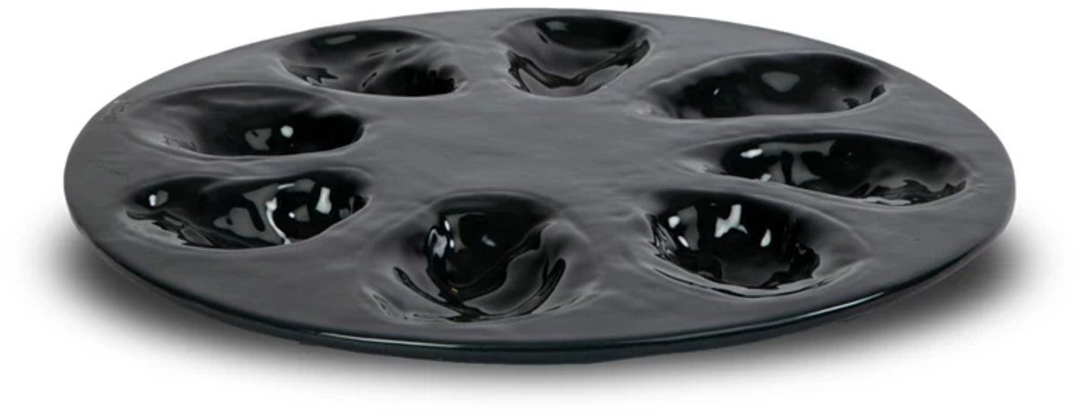 Byon Oyster oesterbord D27cm grijs