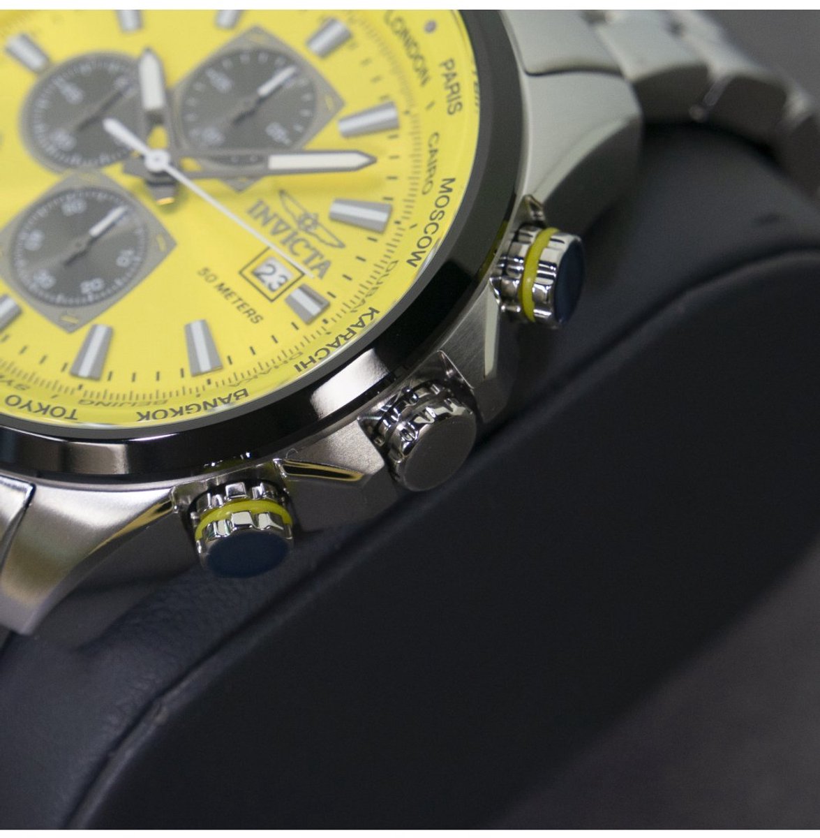 Invicta Aviator 50503 Heren Quartz Horloge - 50 mm