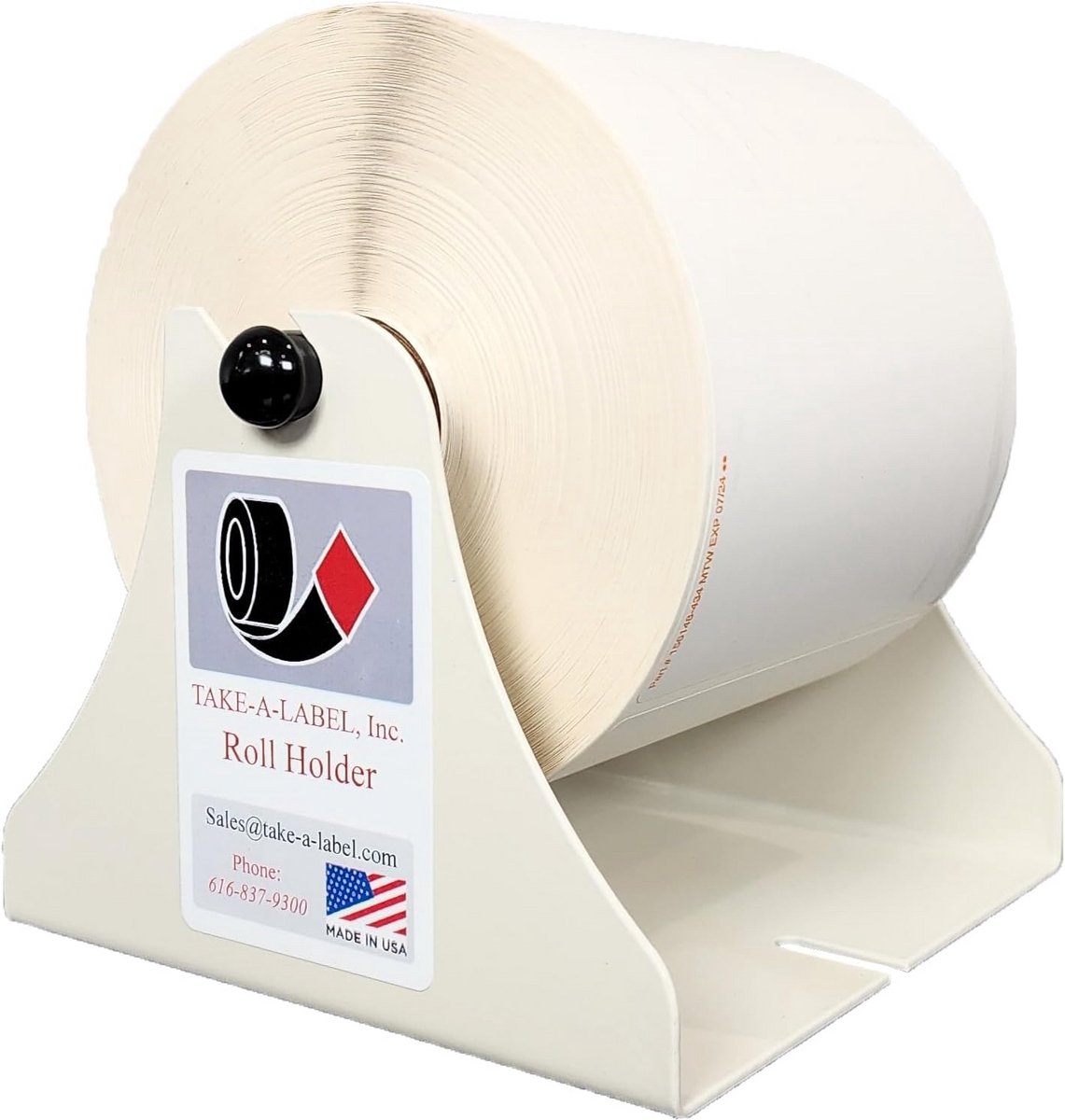 Label Roll en Tape Houder met Anti-Slip Grip