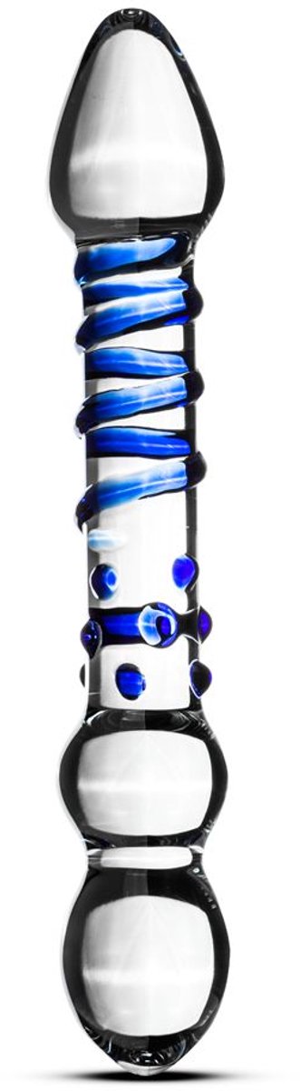 Gildo - Glazen Dubbele Dildo No. 21 - 19 cm