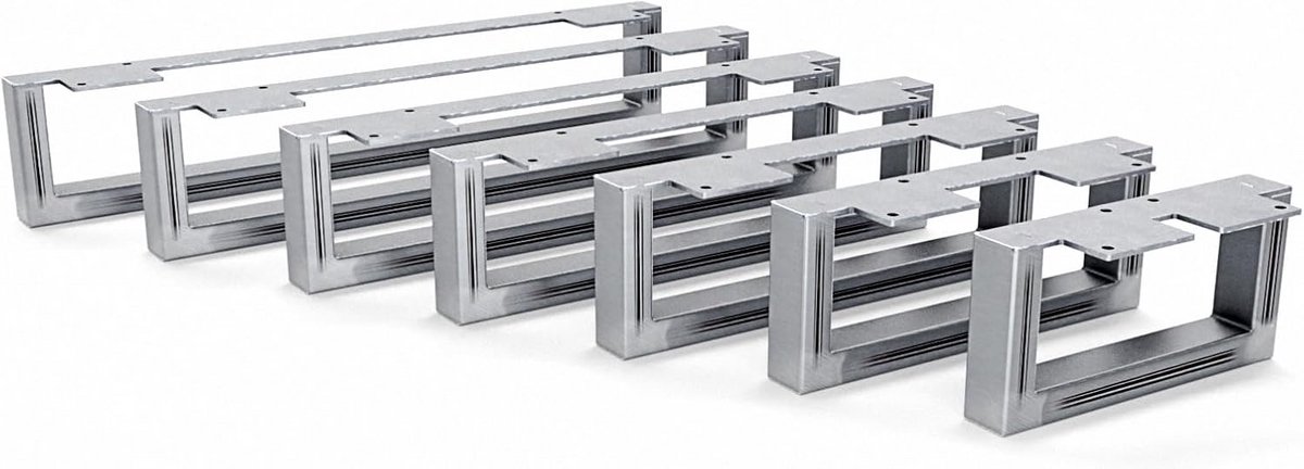 Meubelpoten 10 cm hoog voor kast, bank, bed of dressoir - Diverse hoogtes en kleuren