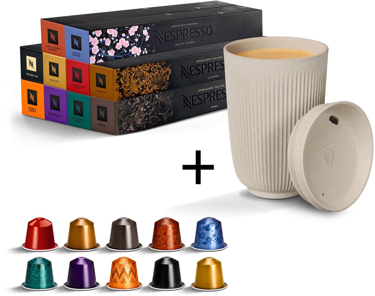 Nespresso 100 Coffee Capsules