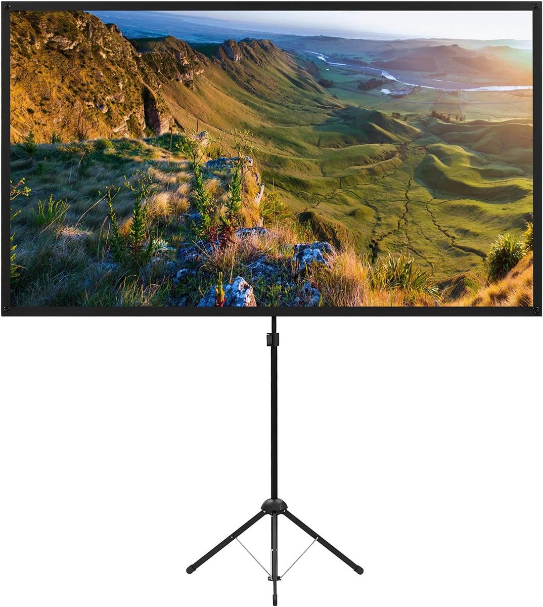 Beamerscherm met Statief - Projectiescherm - Projectiedoek - Projector