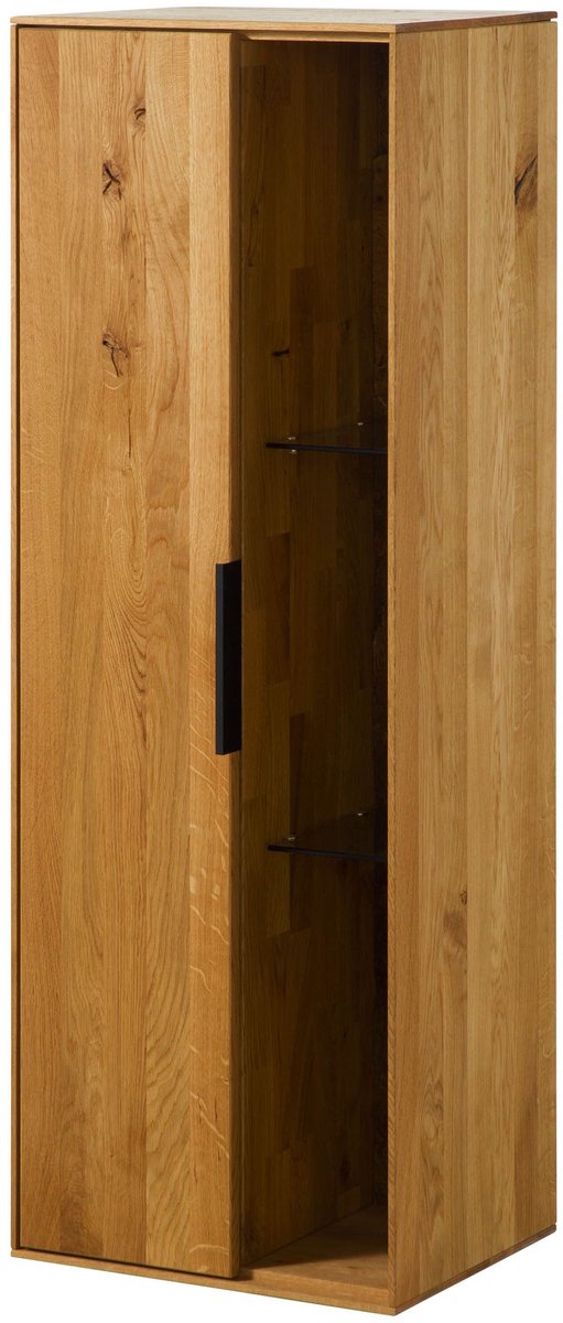 MASSIVMOEBEL24.DE hangvitrine LINDAU #12 natuur 46 x 132 x 38 cm