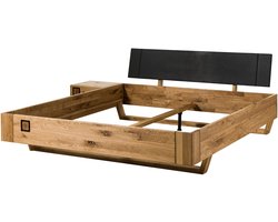 MASSIVMOEBEL24.DE bed KITZBÜHEL #148 natuur 140 x 200 cm