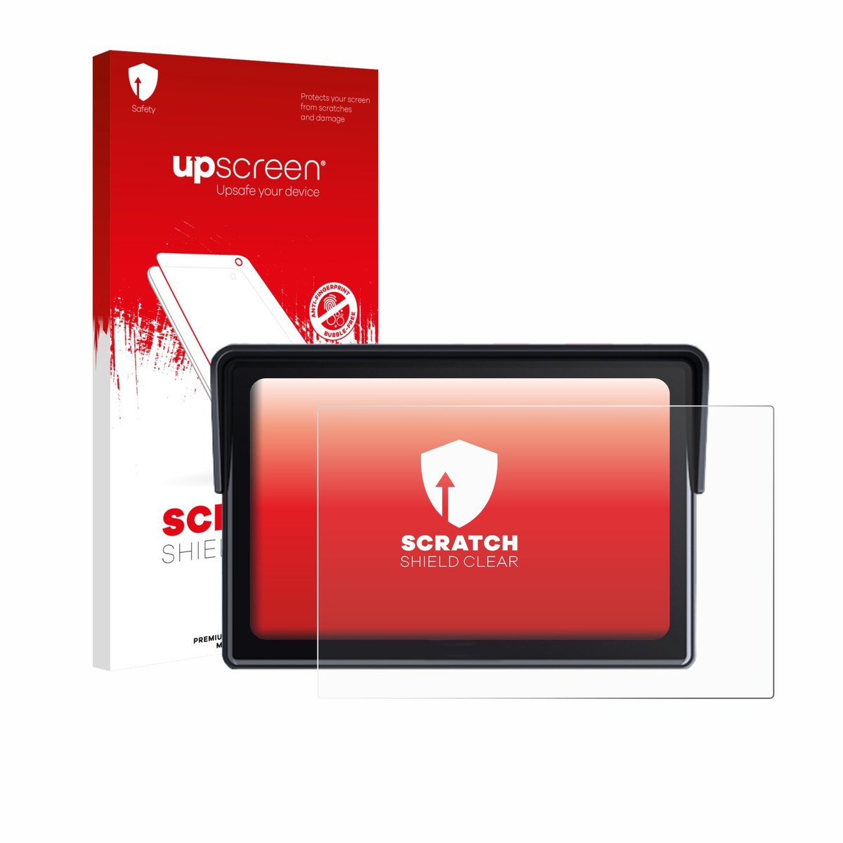 upscreen - Screenprotector voor Wonsidary W522 5" - Folie Beschermfolie transparant