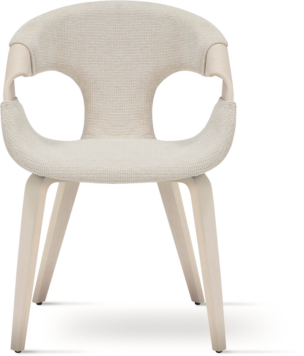 MASSIVMOEBEL24 .DE gestoffeerde stoel beige vormhout deels gemonteerd POLSTERSTÜHLE #02