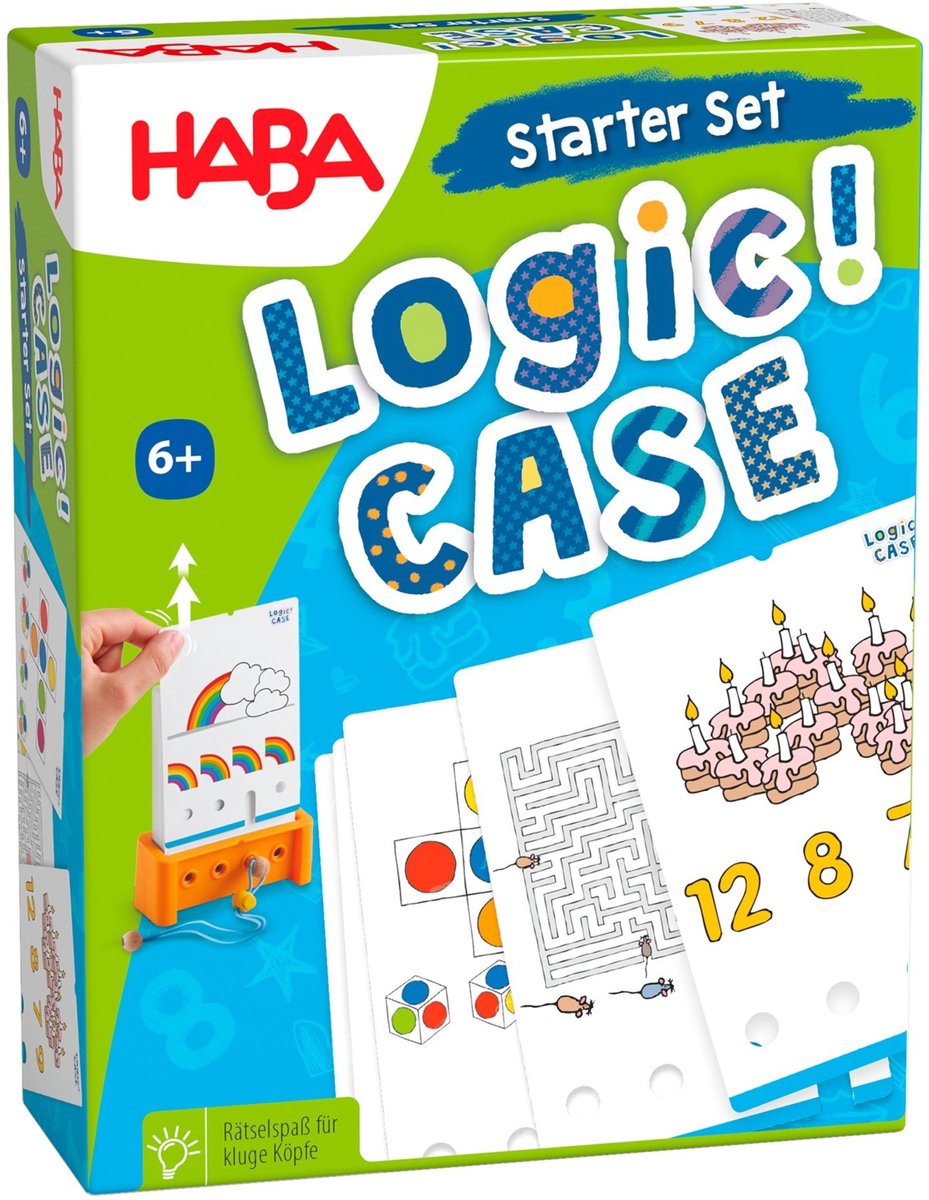 Haba logicase startersset 6+ - raadsels voor logisch denken - reisspel afbeelding