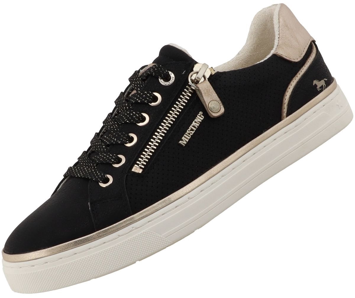 Mustang dames sportschoenen zwart