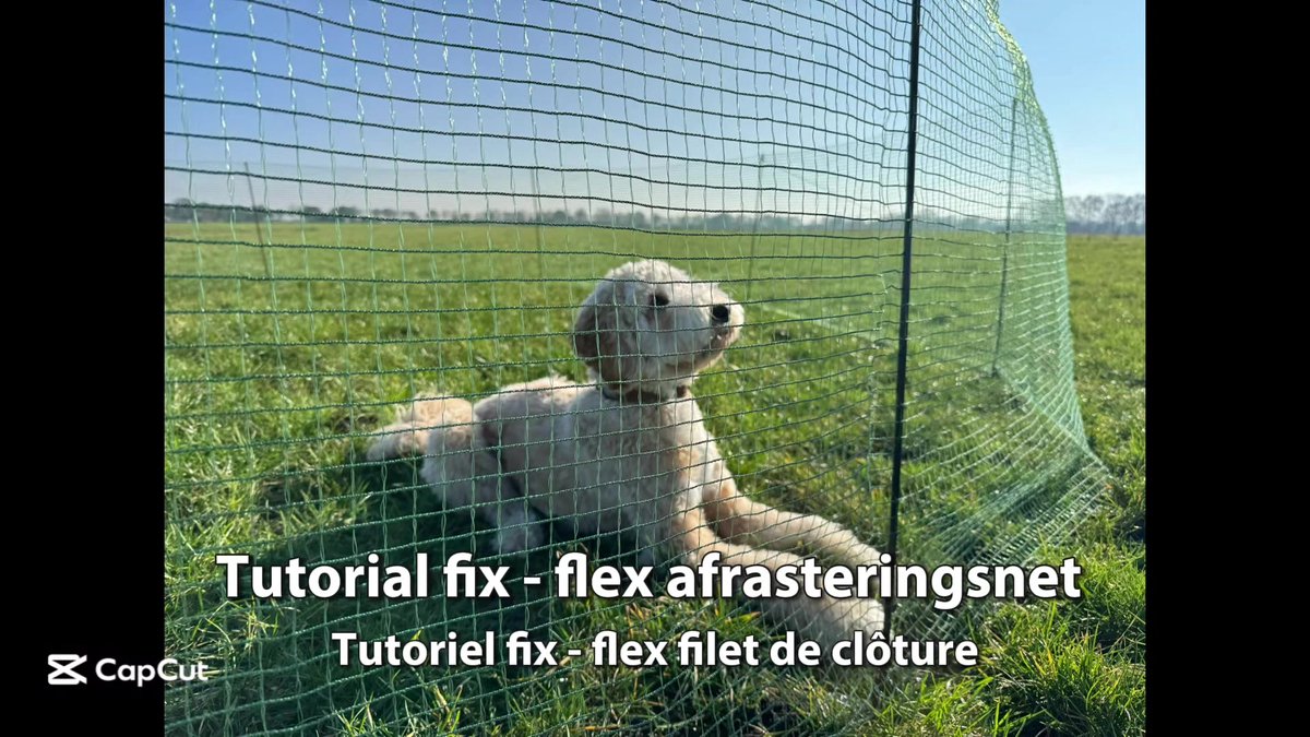 horizont strongLine Hondenhek Camping 50 m, 110 cm hoog, groen, mobiel hondenhek met 15 glasvezel palen en dubbele punt, mobiel insteekhek voor honden, voor tuin, binnenplaats en camping, zonder