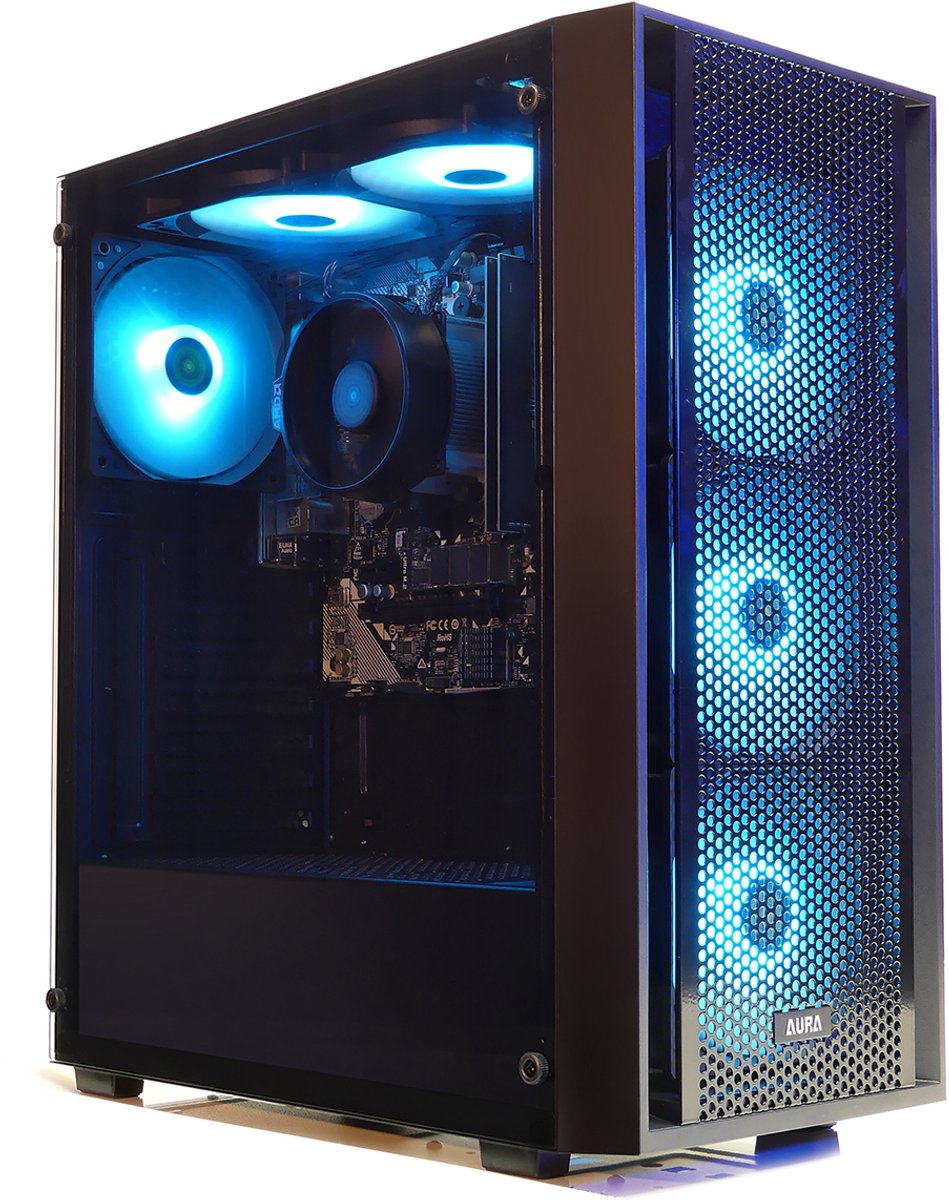 AMD Ryzen 5 Budget Game Computer / Gaming PC - 16GB RAM - BitBull - €499,00