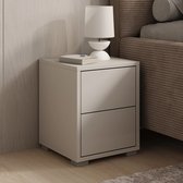 Meubella - Nachtkastje Gideon - Beige - 30 cm
