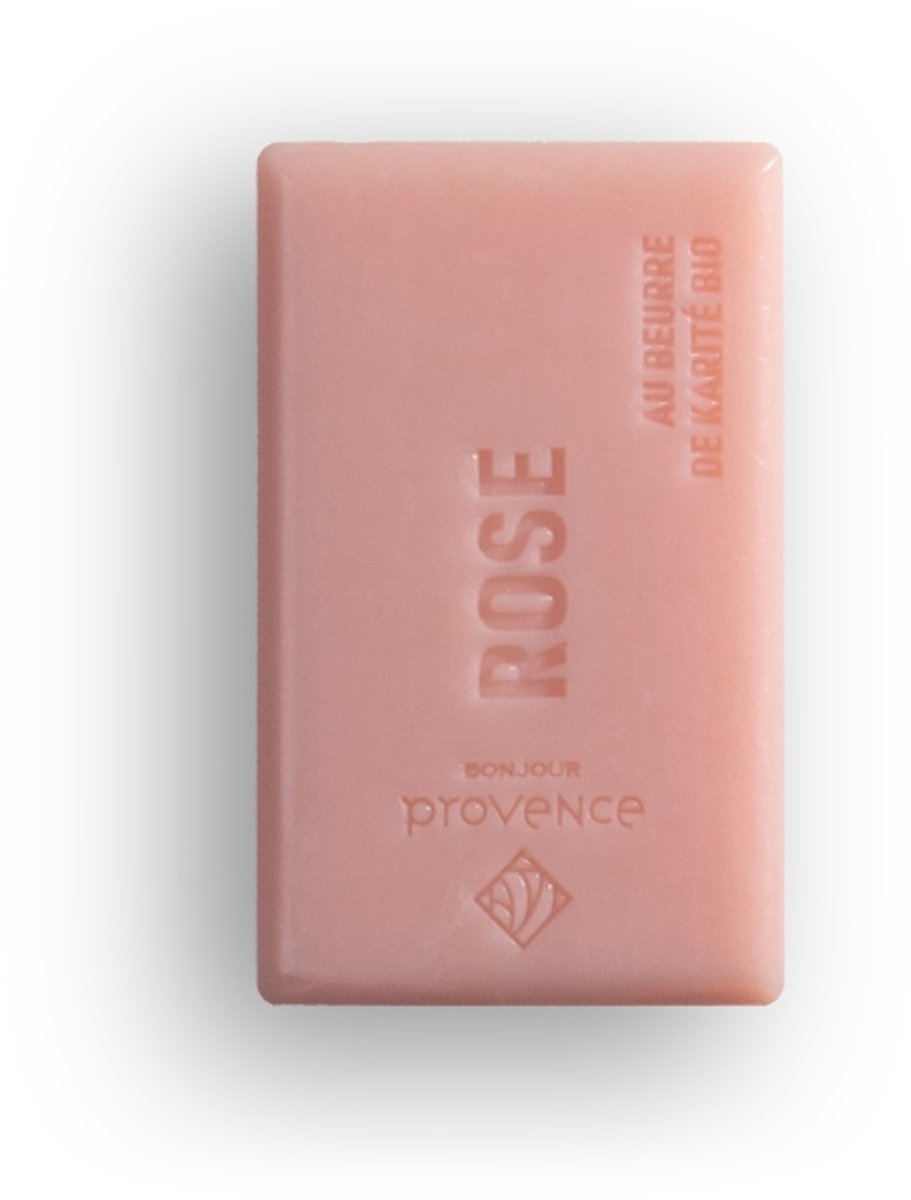 Rozen zeep - 5 x 125 gram - Franse zeep - Natuurlijke sheabutter - Savon de Marseille - Soap bar