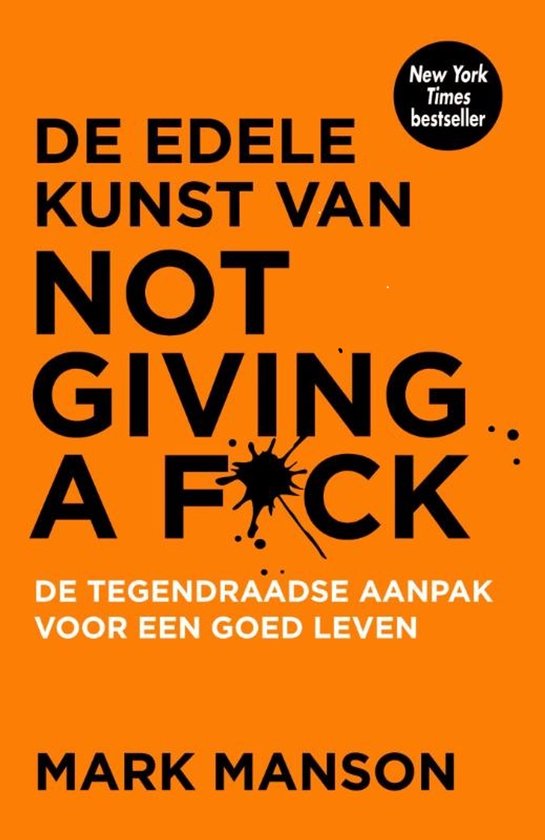 De edele kunst van not giving a fuck - cover