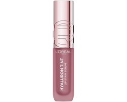 L'Oréal Paris Hyaluron Tint Lipstain - Langdurig hydraterend serum - 12 uur gewichtloze kleur - 217 Smoky Mauve