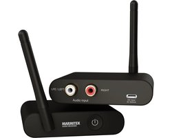 Marmitek WS400 draadloze audio zender en ontvanger voor subwoofer (LFE) - Draadloos audio