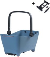 Panier vélo pour chien Basil Buddy MIK, denim délavé