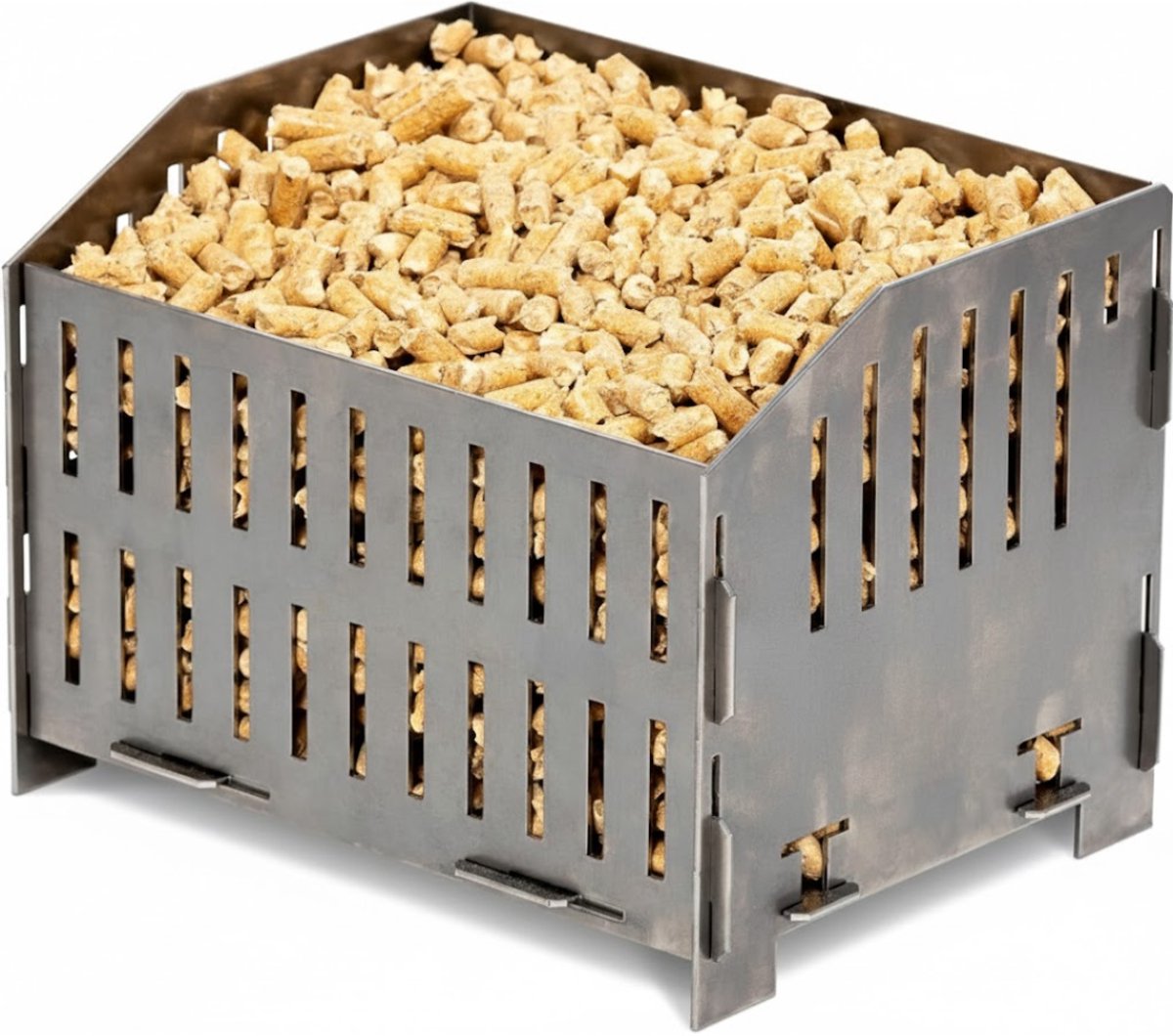 Pelletkorf voor Houtkachel - Pelletemmer - Pelletbox