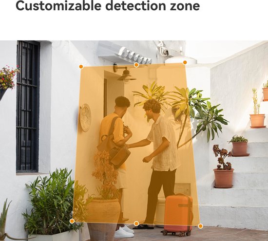 Imou Cruiser Dual - 2x 4MP draadloze bestuurbare beveiligingscamera - Dual lens - Actieve afschrikking - Persoonsdetectie van Merkloos — afbeelding 2