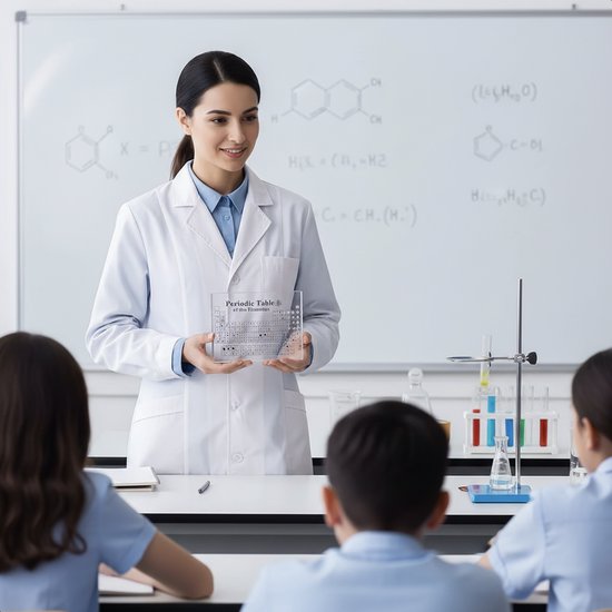 Tableau Périodique des Éléments 20cm - Chimie - Chimie - Acrylique - Tableau Périodique