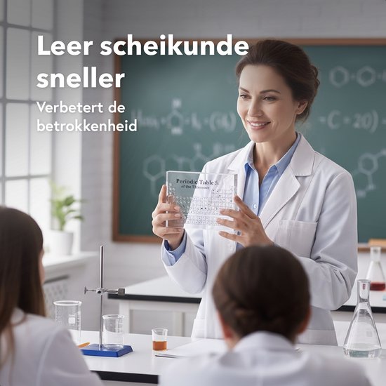 Tableau Périodique des Éléments 20cm - Chimie - Chimie - Acrylique - Tableau Périodique