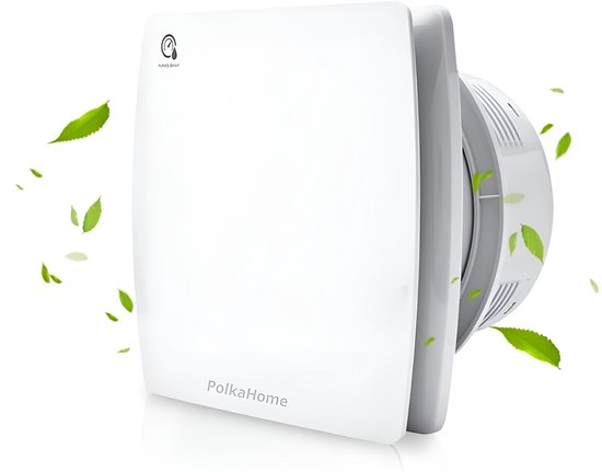 300m³/u 180m³/u Extractor Ventilator Badkamer 2-weg Omkeerbare Ventilatie Schakelaar Trekkoord Louver Uitlaat Door-Wandventilator Lage Profiel Grote Luchtstroom voor Raam Keuken Garage Winkel Toilet 15,2 cm