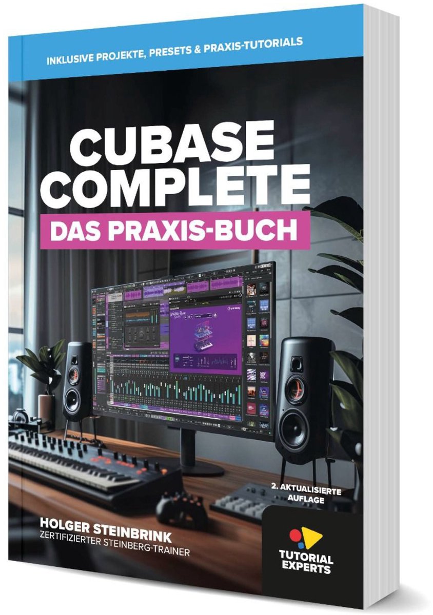 Tutorial Experts Cubase Complete - Das Praxisbuch 2. Auflage - Software