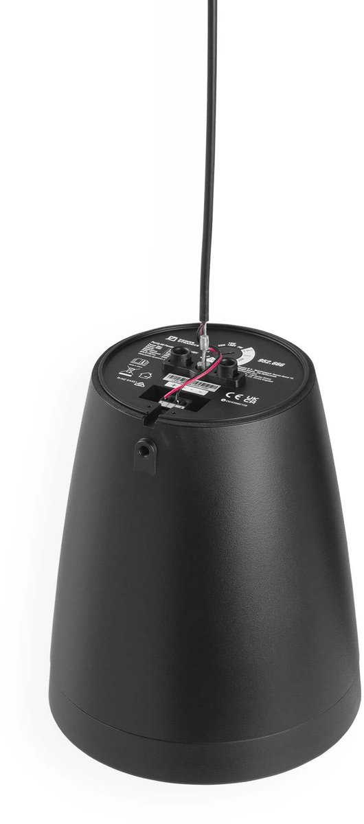 Power Dynamics Purity6B - Premium 2-weg hangluidspreker - Pendel speaker 100V - 6.5 Inch - Zwart — afbeelding 3