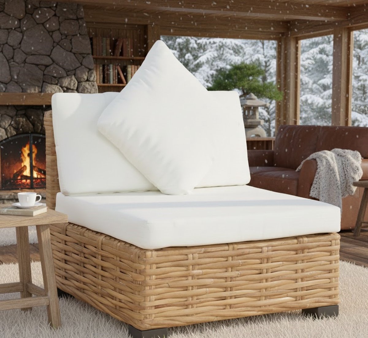 Bankstel Chesterfield Aliza - 3-Zits - Wit - Habitat et Jardin House&Garden