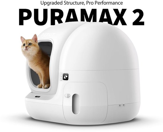 PETKIT - Purobot Max Pro with Camera Self- Cleaning Cat Litter Box 2 - Automatische kattenbak