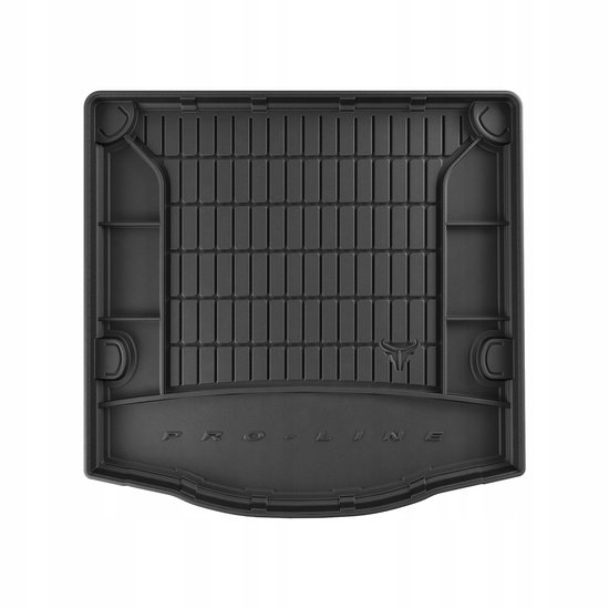 FROGUM PROLINE 3D Set - Rubberen Automatten + Kofferbakmat - Geschikt voor FORD Focus Mk3 Sedan (2010-2018) - Thuiskomer reservewiel - Zwart