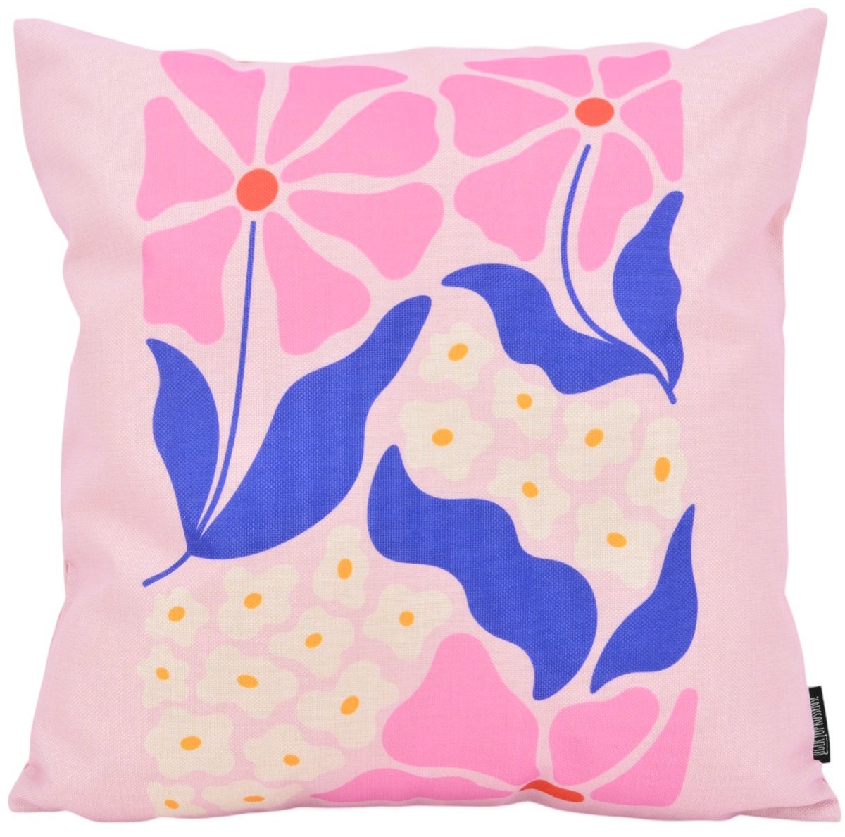 Gek op Kussens! Sierkussen Pink Petal Sky | 45 x 45 cm | Katoen/Linnen roze