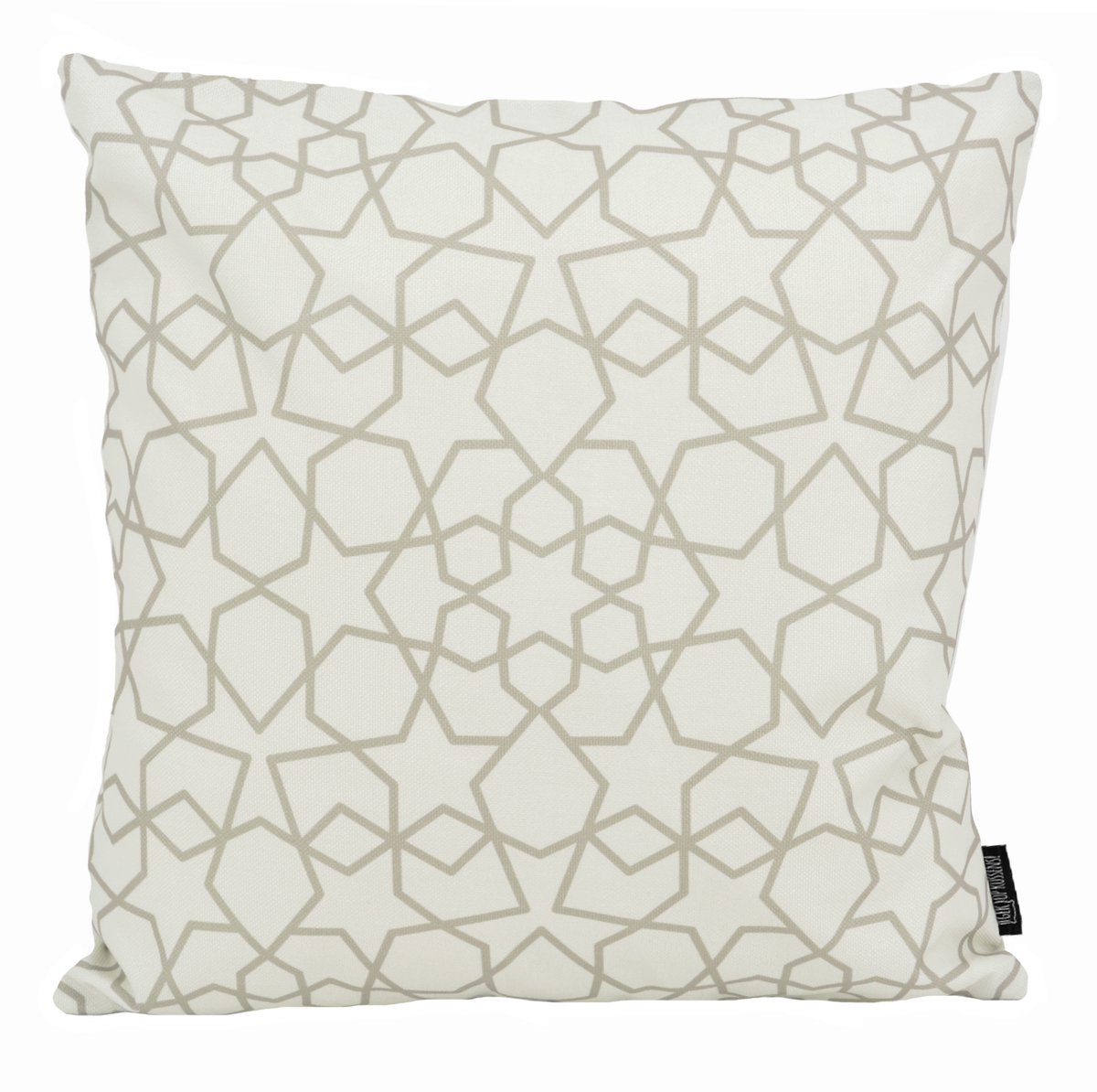 Gek op Kussens! Natural Stars #2 Kussenhoes | 45x45 cm | Katoen Ecru