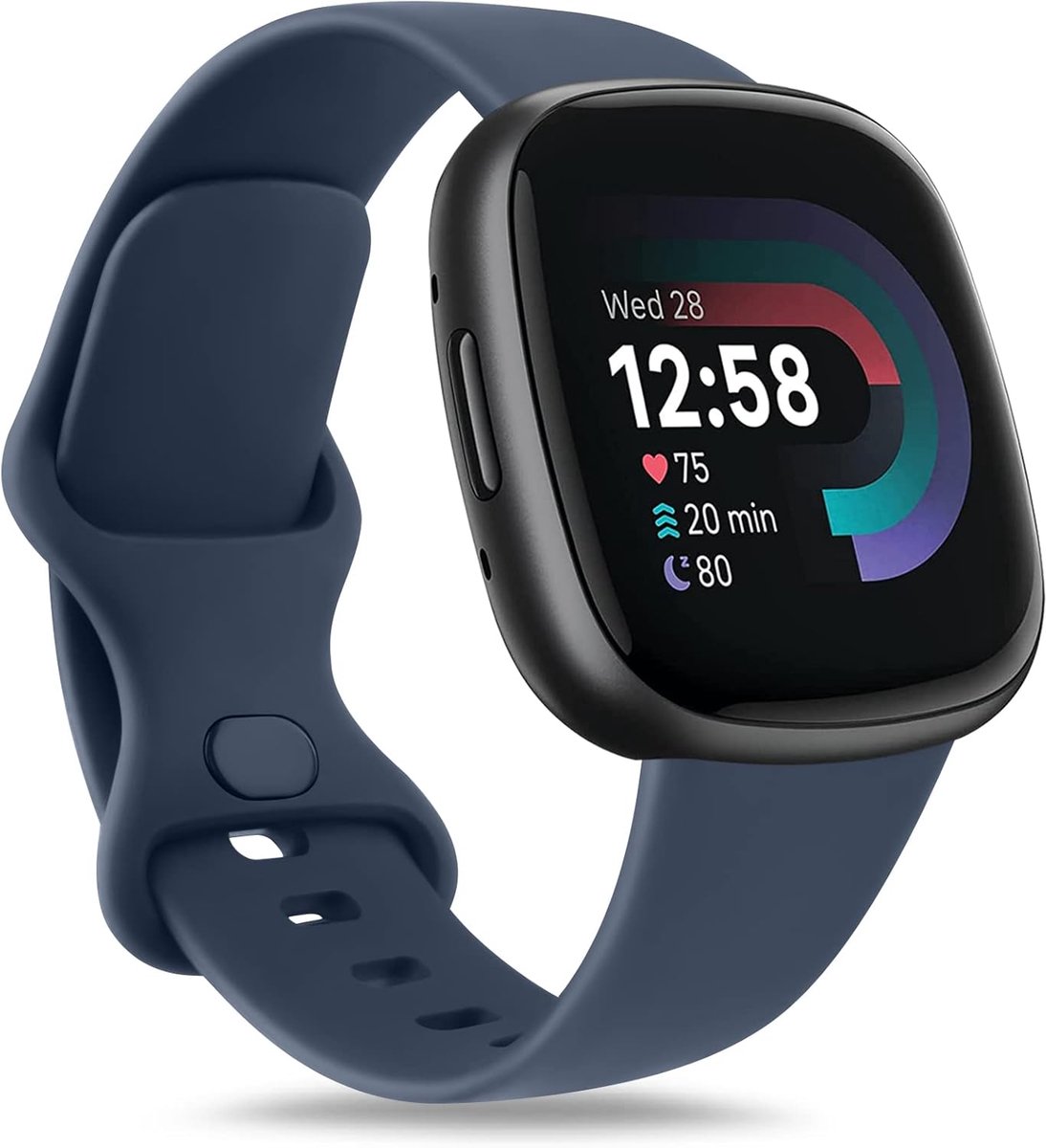 Sportarmband - Reserveband - Dagelijks gebruik - Verstelbare pasvorm - 14-22 cm pols - Blauw