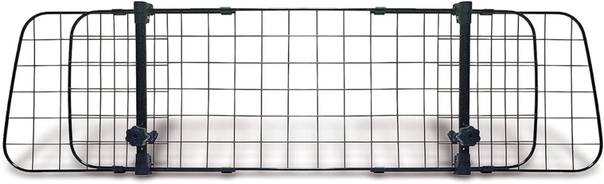 SAVI® Hondenrek auto - Autorek Hond - Bagagerek - universeel – Zwart - 154cm x 1cm x 30cm