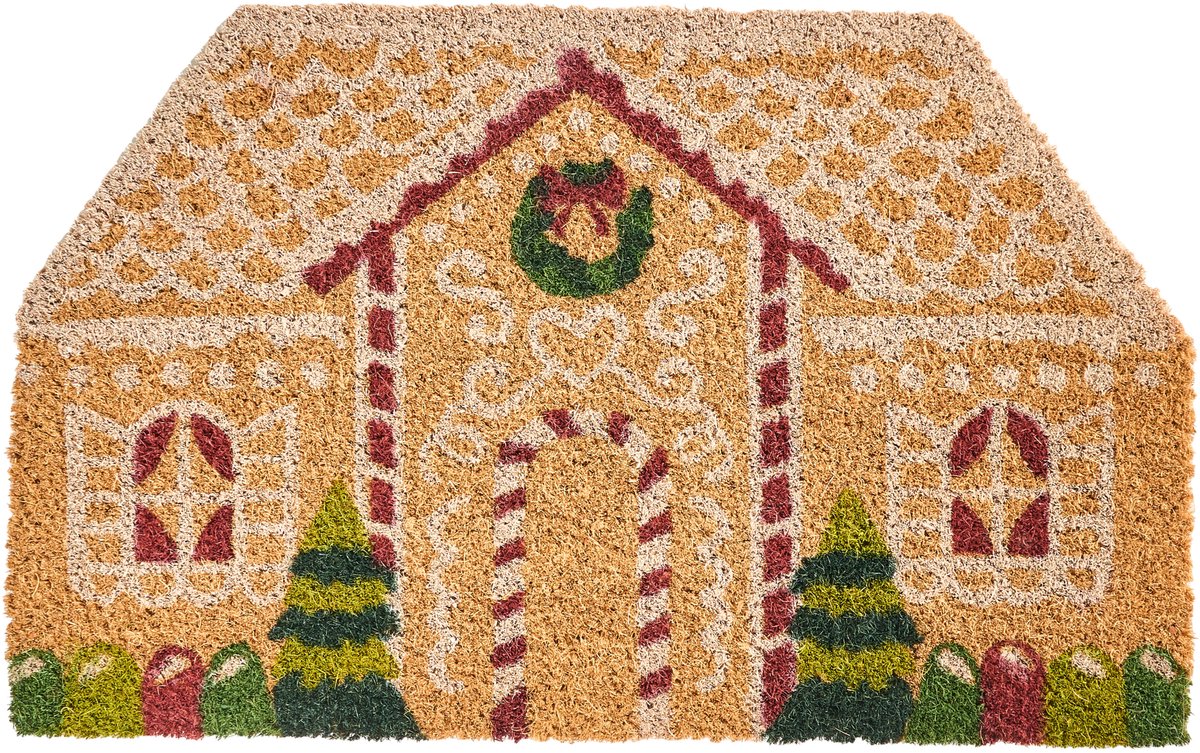 Beliani SELATNA - Deurmat - Natuurlijk - 50 x 80 cm - Kokos
