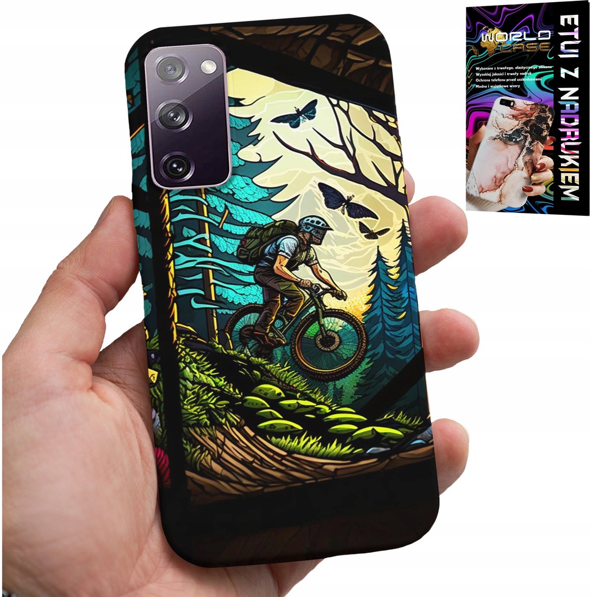 HOESJE VOOR SAMSUNG GALAXY S20 FE - EXTREME FIETSTOCHTEN IN HET BOS