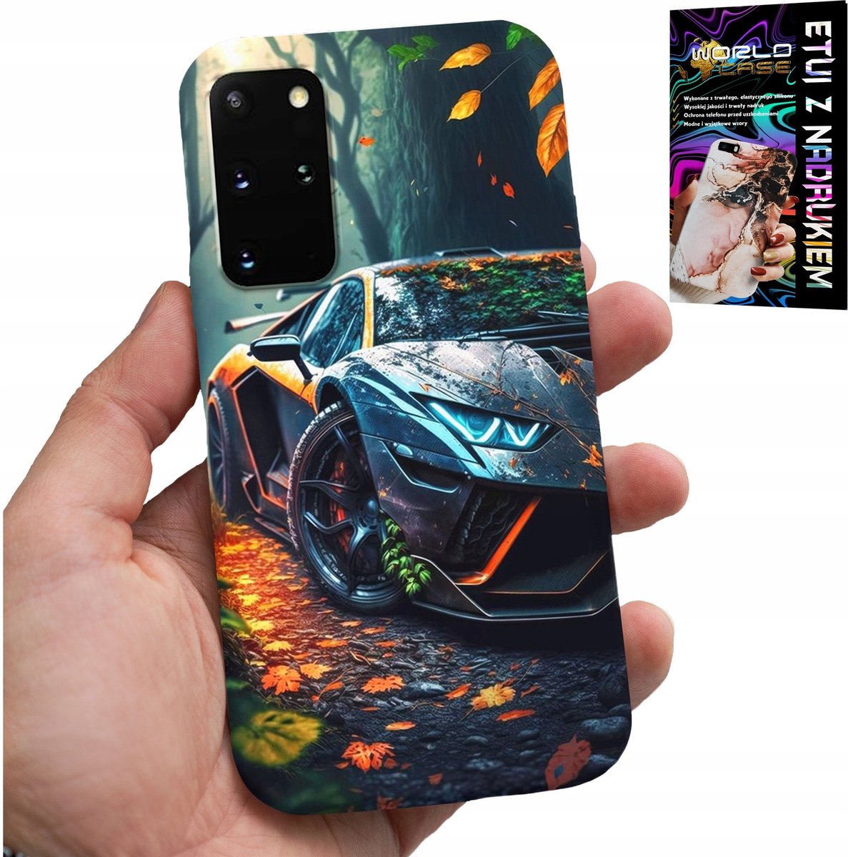 HOESJE VOOR SAMSUNG GALAXY S20 PLUS - PATRONEN VAN LUXE AUTO'S EN SUPERCARS