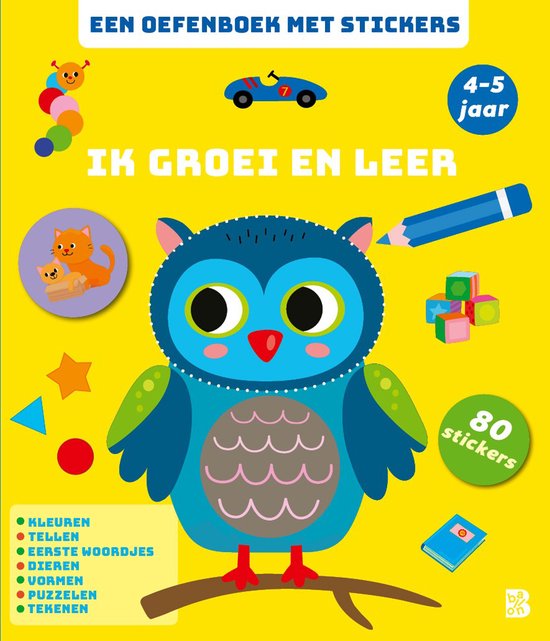 Ik groei en leer 4-5 jaar - cover