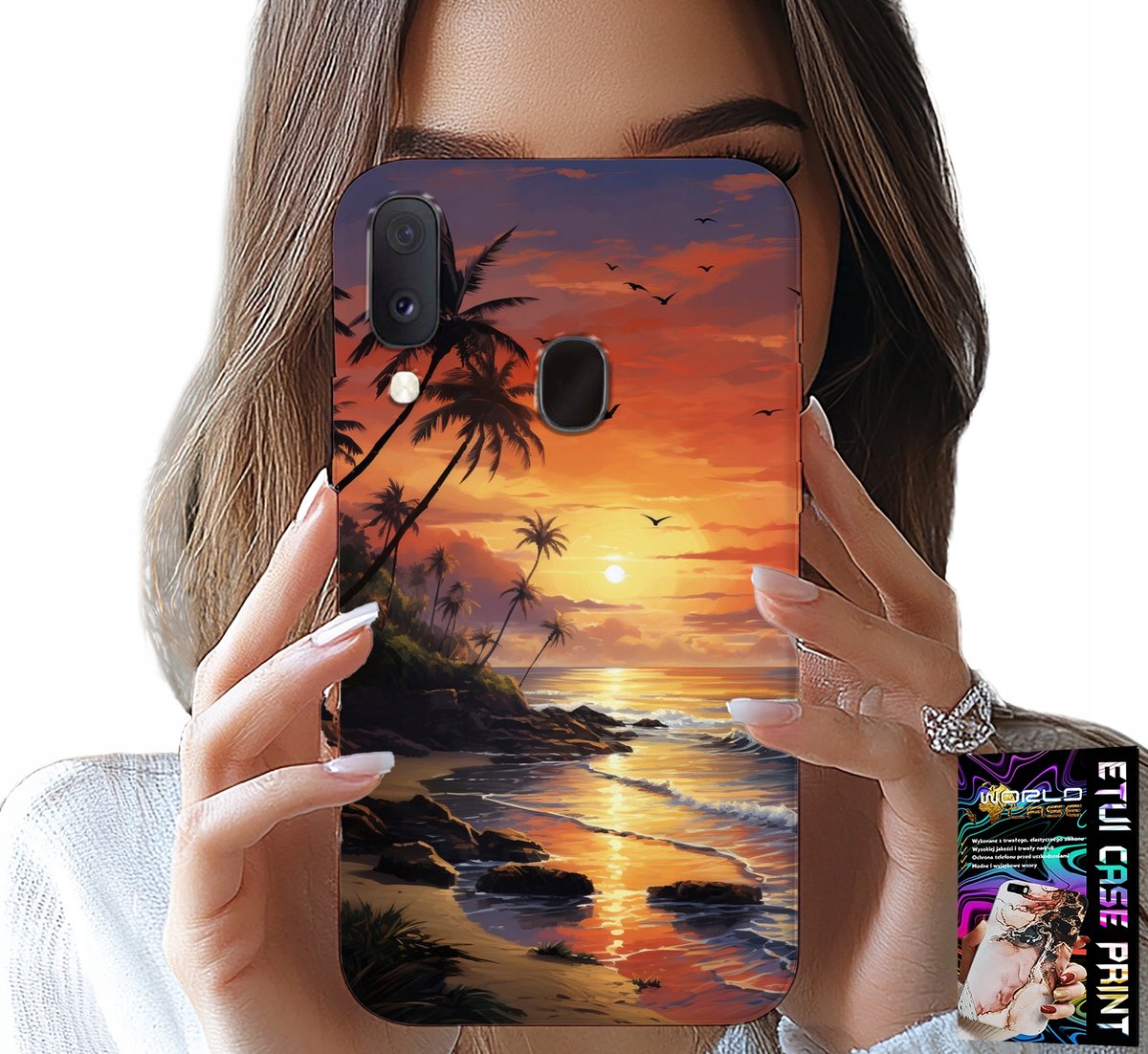 HOESJE VOOR SAMSUNG GALAXY A40 - STRAND, VAKANTIE, TROPISCHE EILAND COVER
