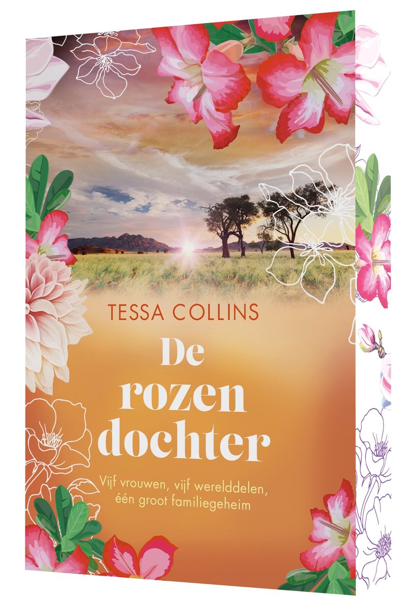 Omslag van De bloemendochters 5 - De rozendochter