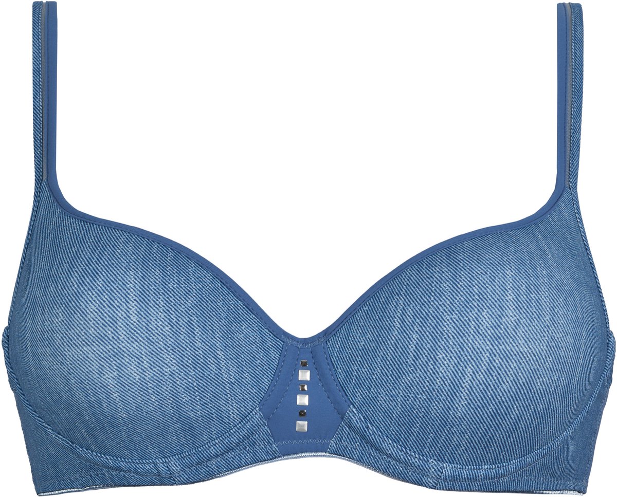 Dacapo Collage Mousse BH Jeans Blauw 95 B