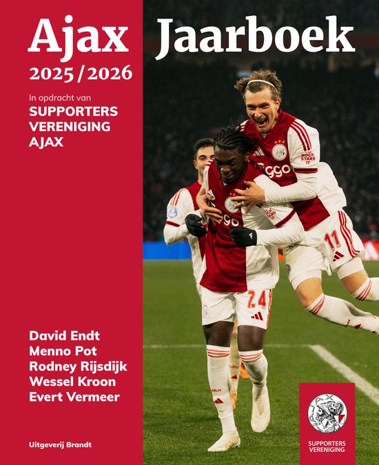 Ajax jaarboek 2025-2026 - cover