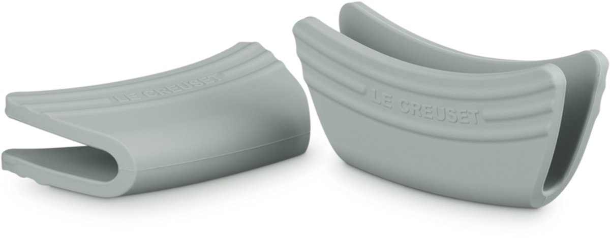 Le Creuset handvat silicone set van 2 sea salt