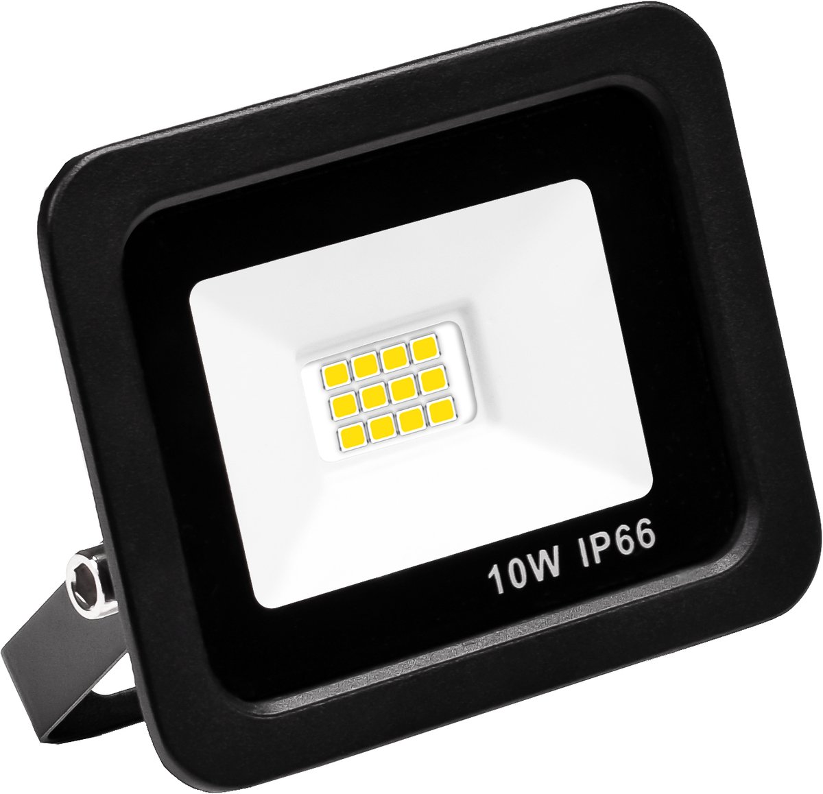 LED Breedstraler 2 stuks 10W 6000K Koud wit IP66 1000 lumen Kantelbaar